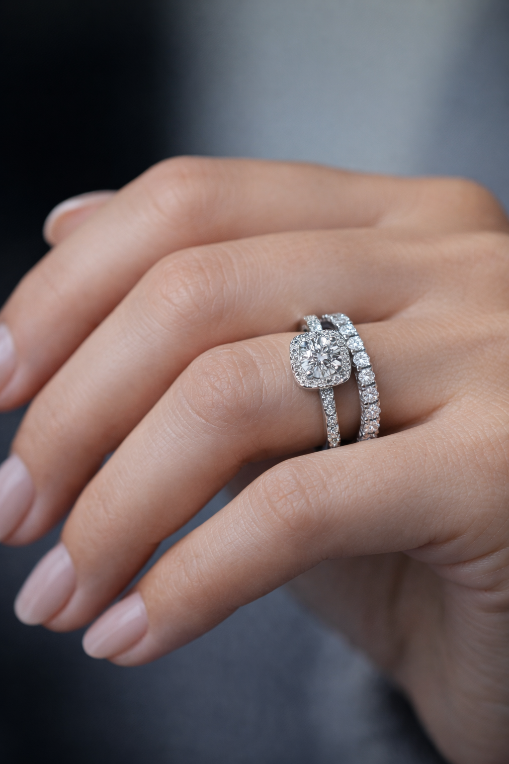 Moisanito papauošalai